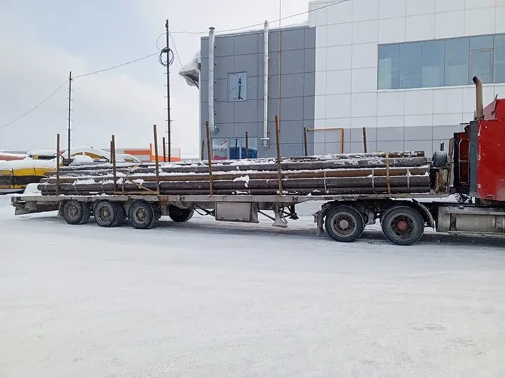 Отгрузка труб 219х10 из Сургута в Новосибирск - фото 3